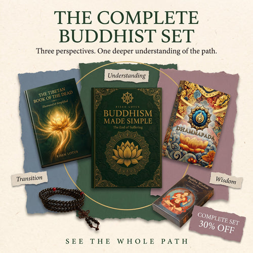 The Complete Buddhist Set - three books, wisdom cards and dharma mala