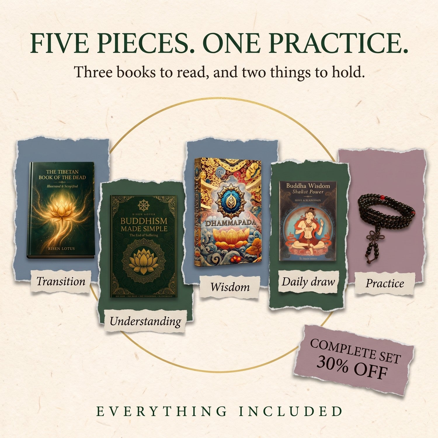 Five pieces, one practice - what is included in the set